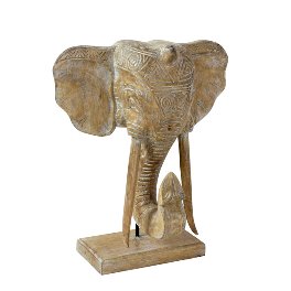 ELEPHANT SCULPTURE EN BOIS