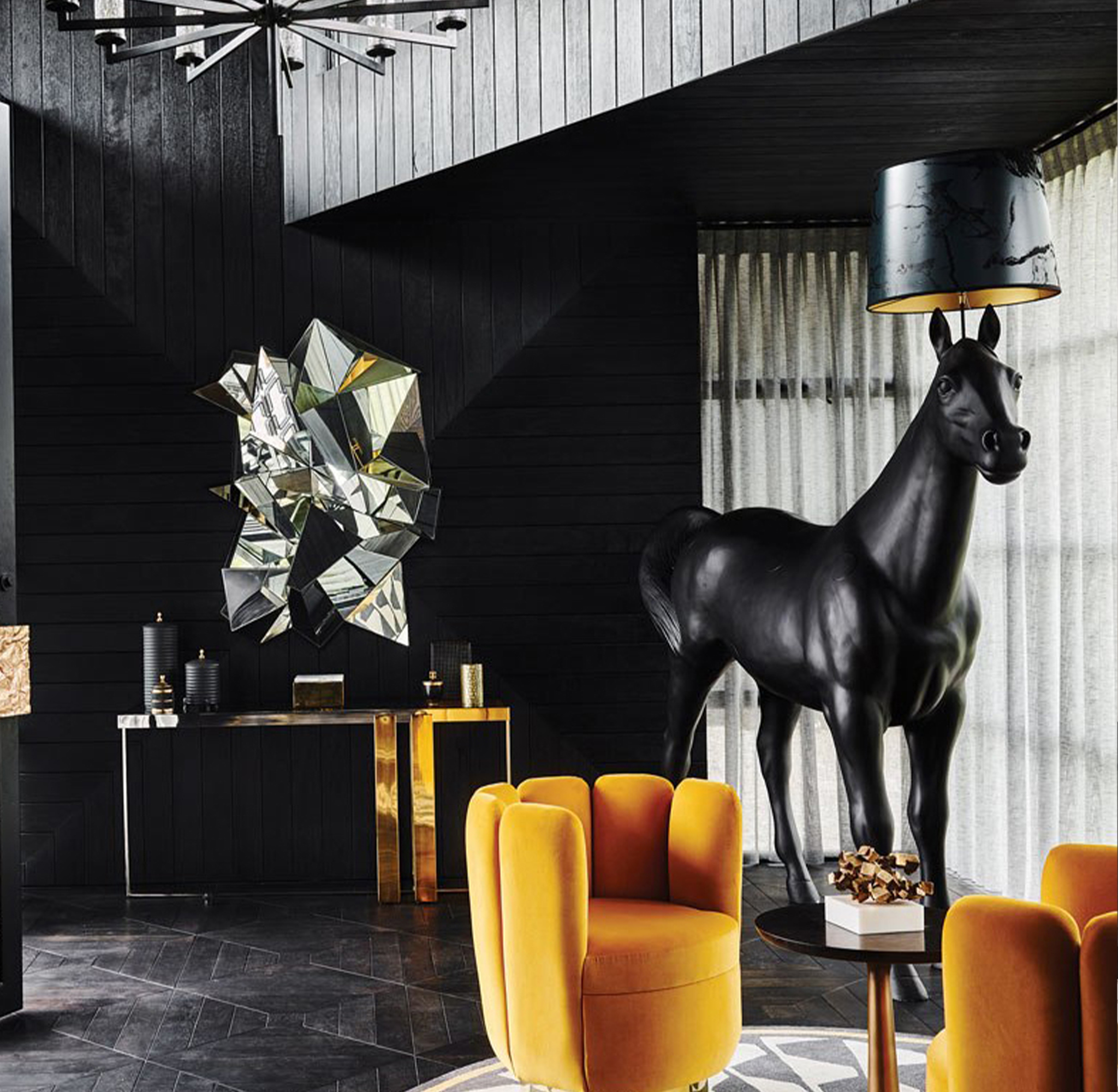 MOBILIER LUXE CONTEMPORAIN LNC DESIGN