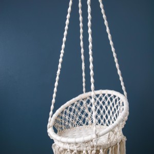 Balançoire enfants Macramé - CREME