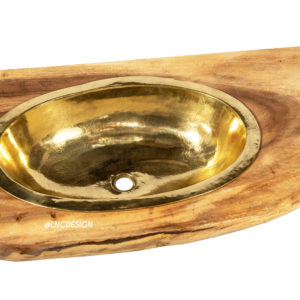 Plan de vasque Bois OZIRIA