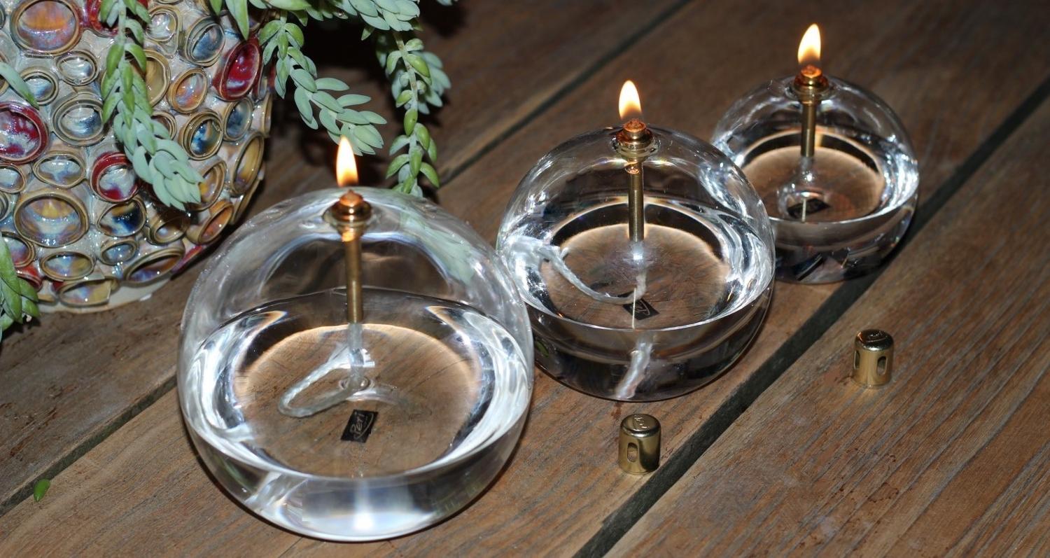 Lampe à huile "Boule"