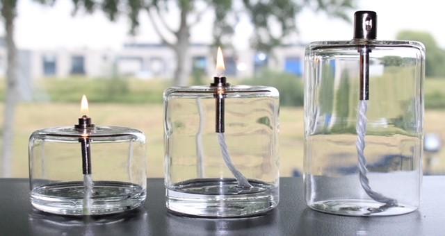 Lampe à huile "Cylindrique"